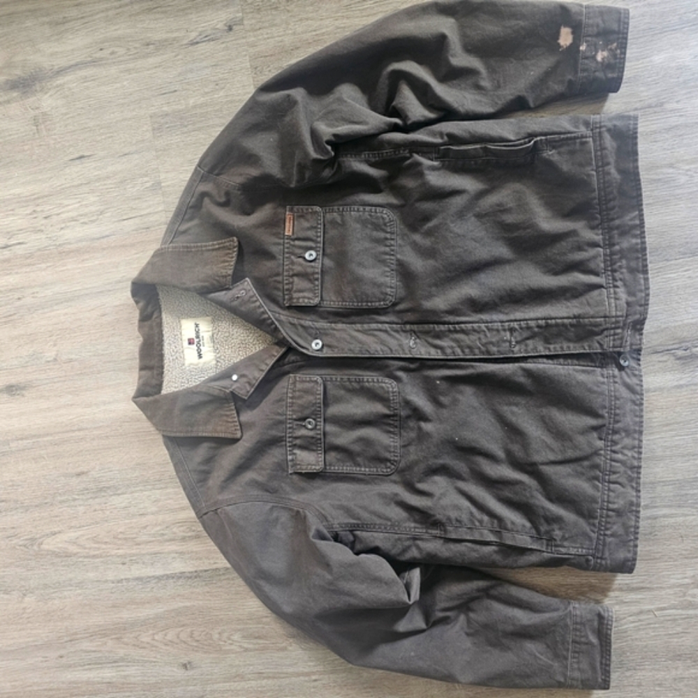 Brown Woolrich Work Jacket